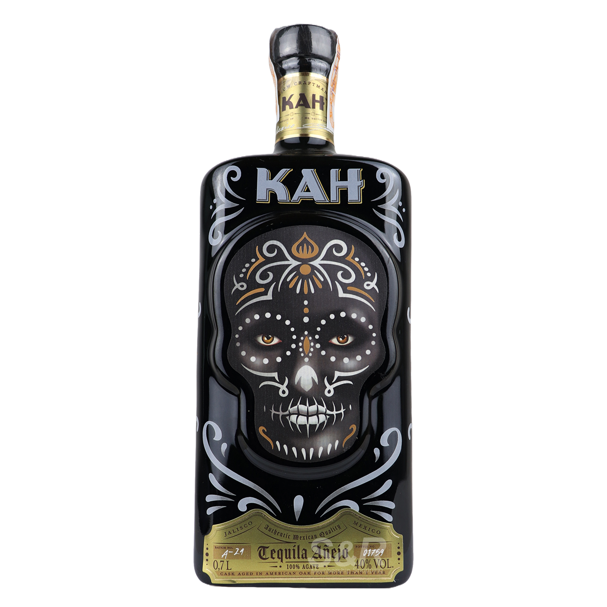 KAH Tequila Añejo 700mL